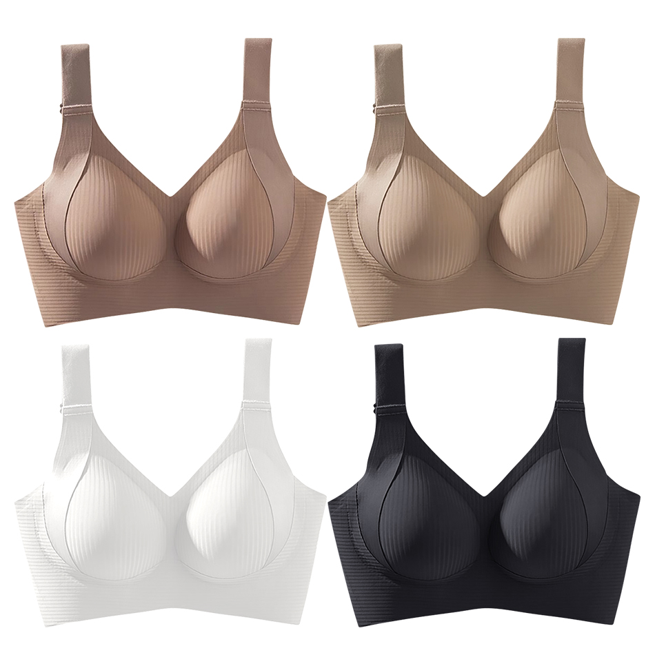 Nursing Bra Clip - Damski biustonosz z poszerzonym, antypoślizgowym paskiem