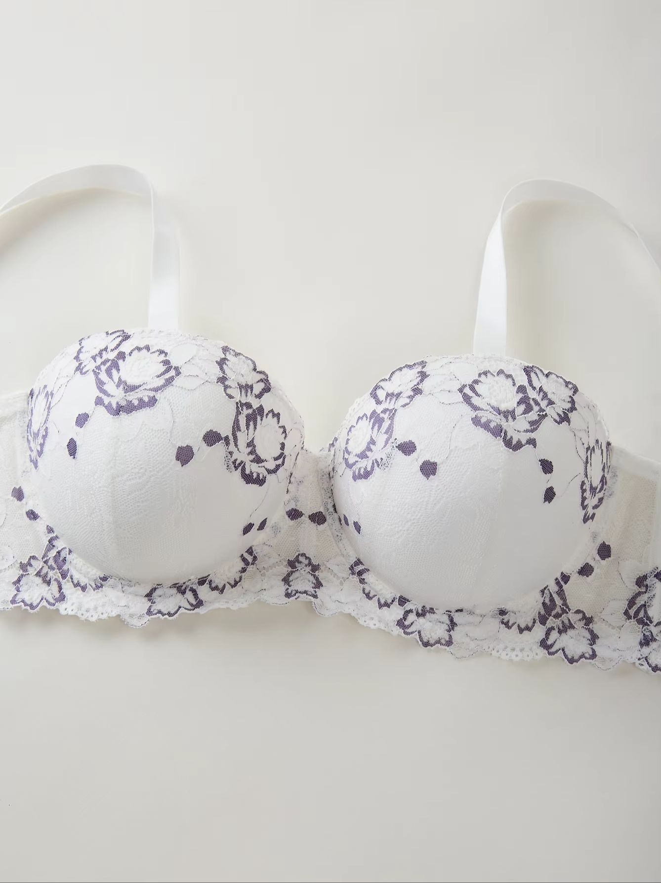 Biustonosz damski plus size z  – Plunge Bra Push Up recenzja i cena