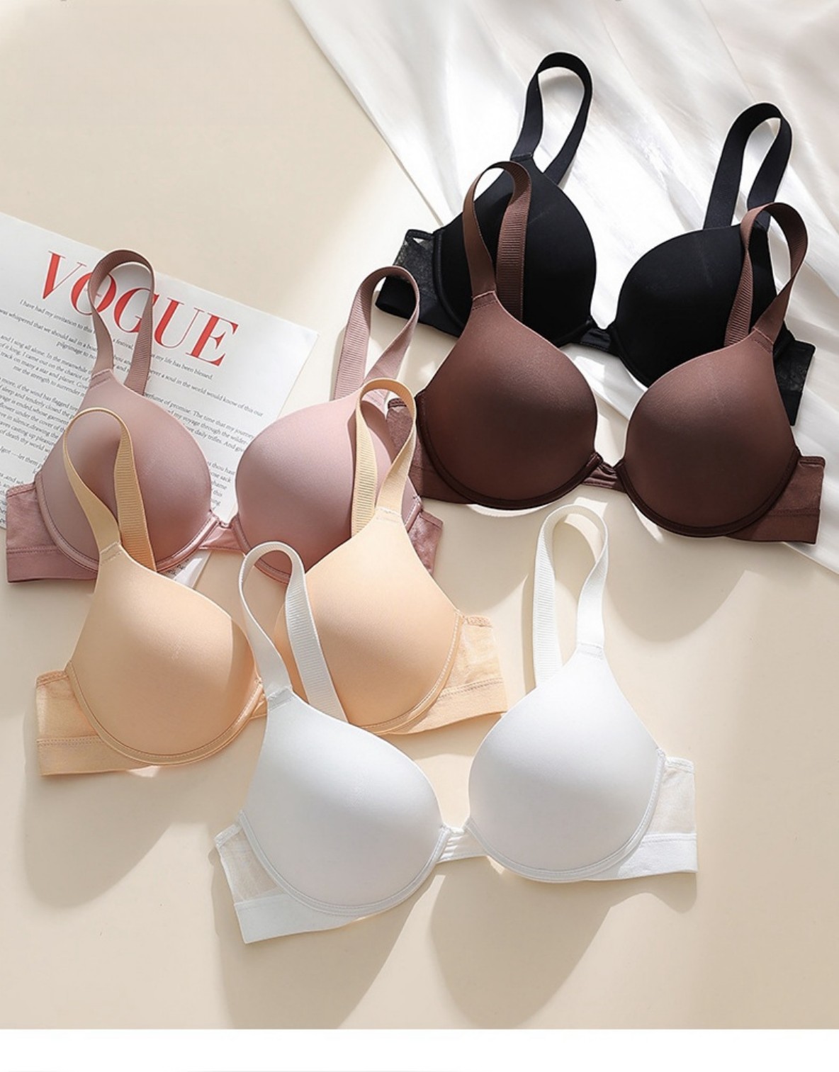 2025 damski biustonosz Push Up – Demi Bra Balconette recenzja i cena